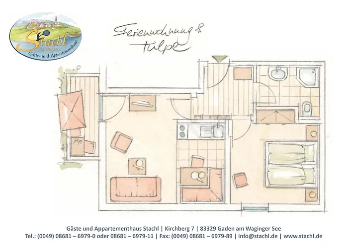 Gaeste- Und Appartementhaus Stachl * Waging am See